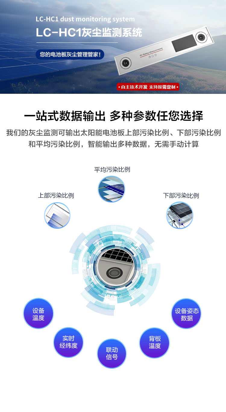 電站“隱形虧損”終結(jié)者：對(duì)比法灰塵傳感器如何精準(zhǔn)守護(hù)光伏收益