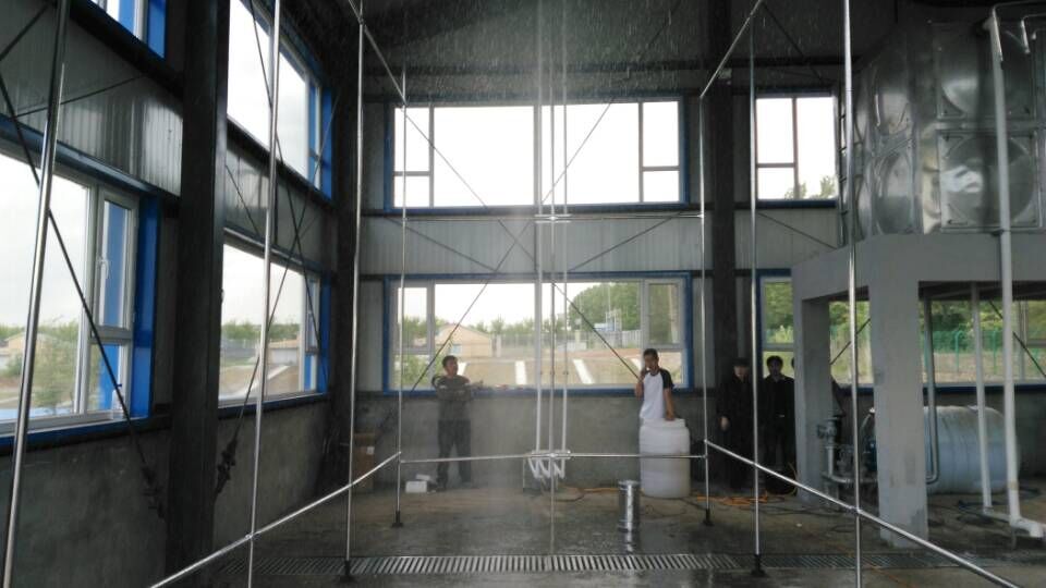 室內(nèi)人工模擬降雨